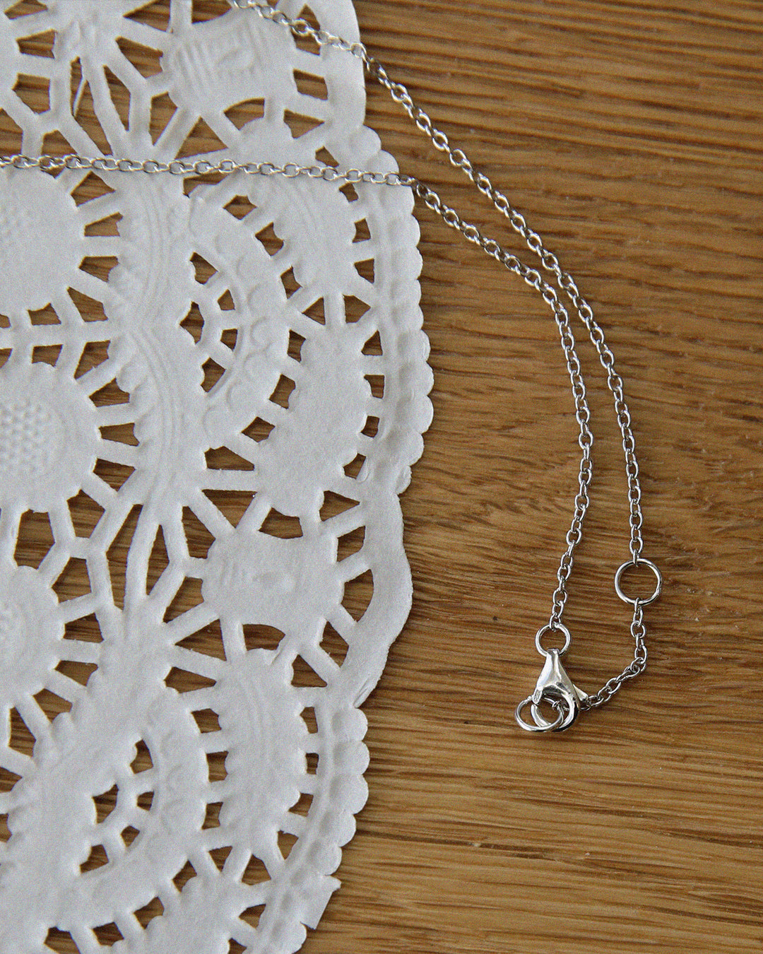 Clear Classic Gem Pendant necklace