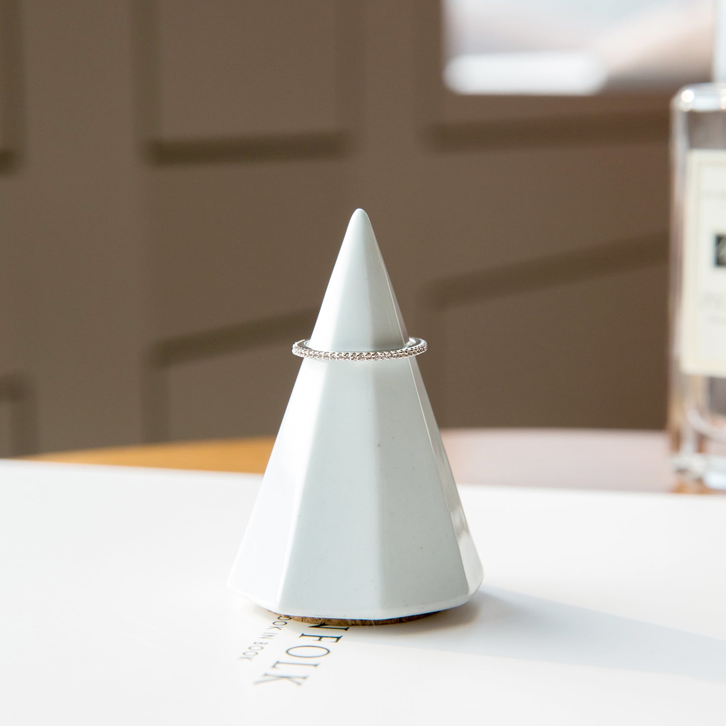 Single Line Silver Ring