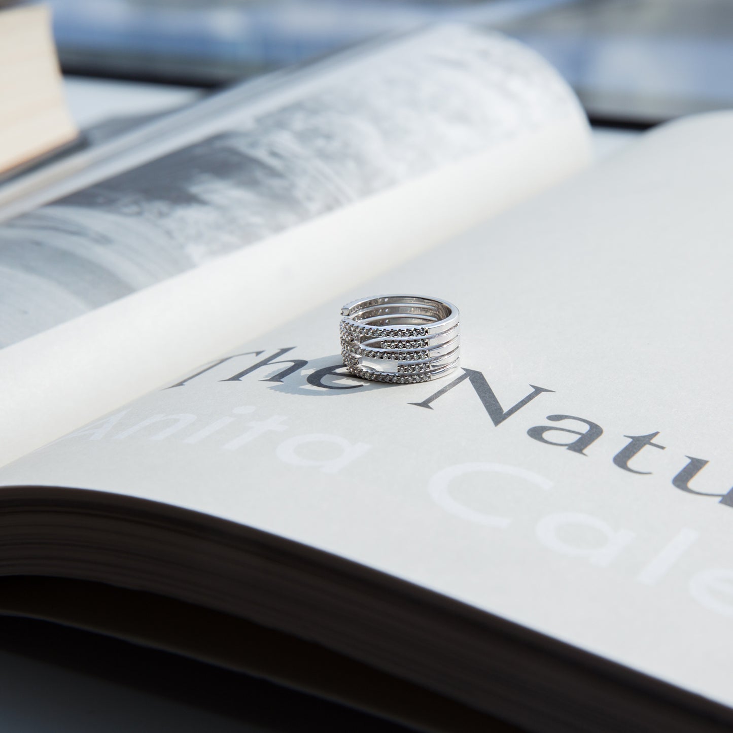 Follow me Silver Ring