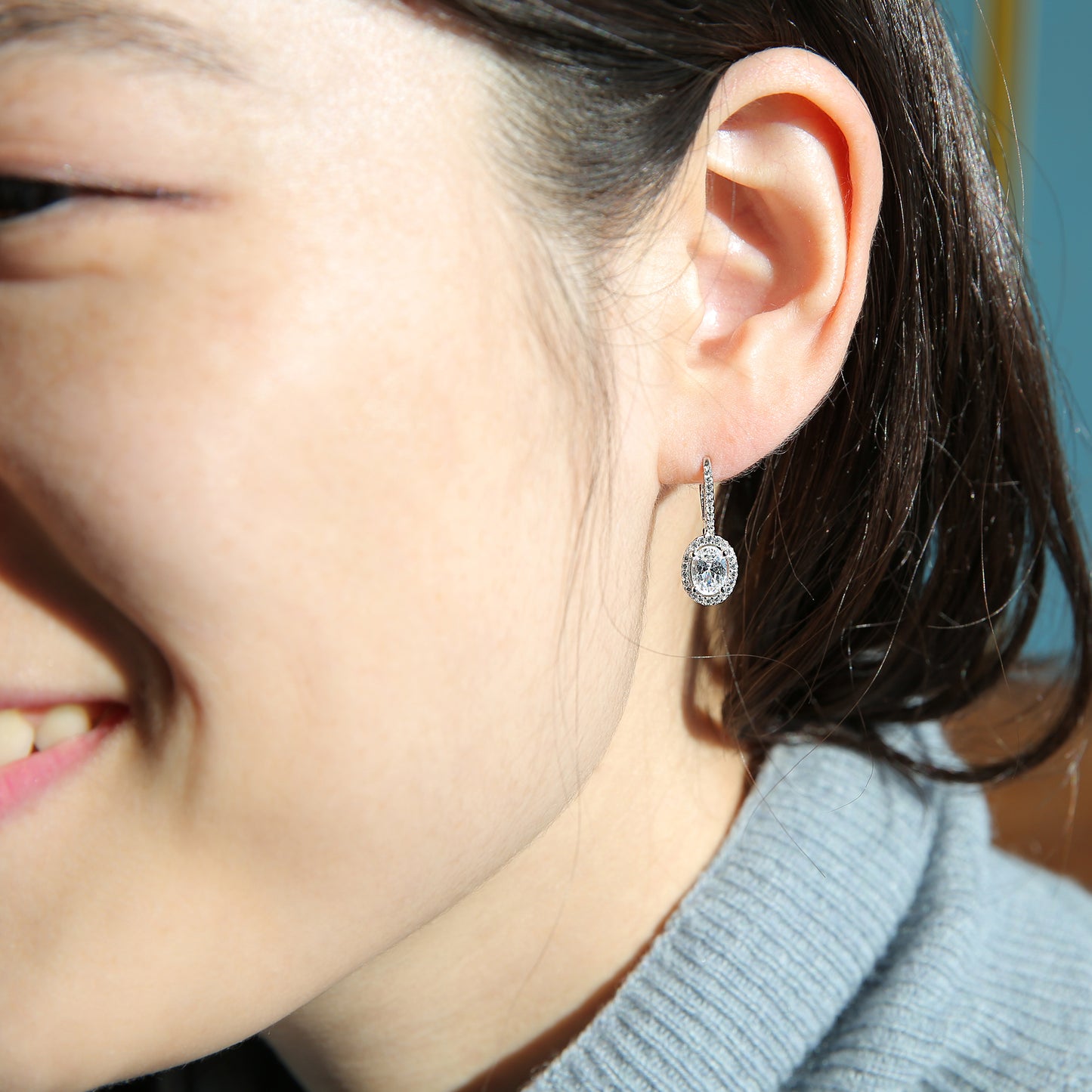 Irene Silver Earrings