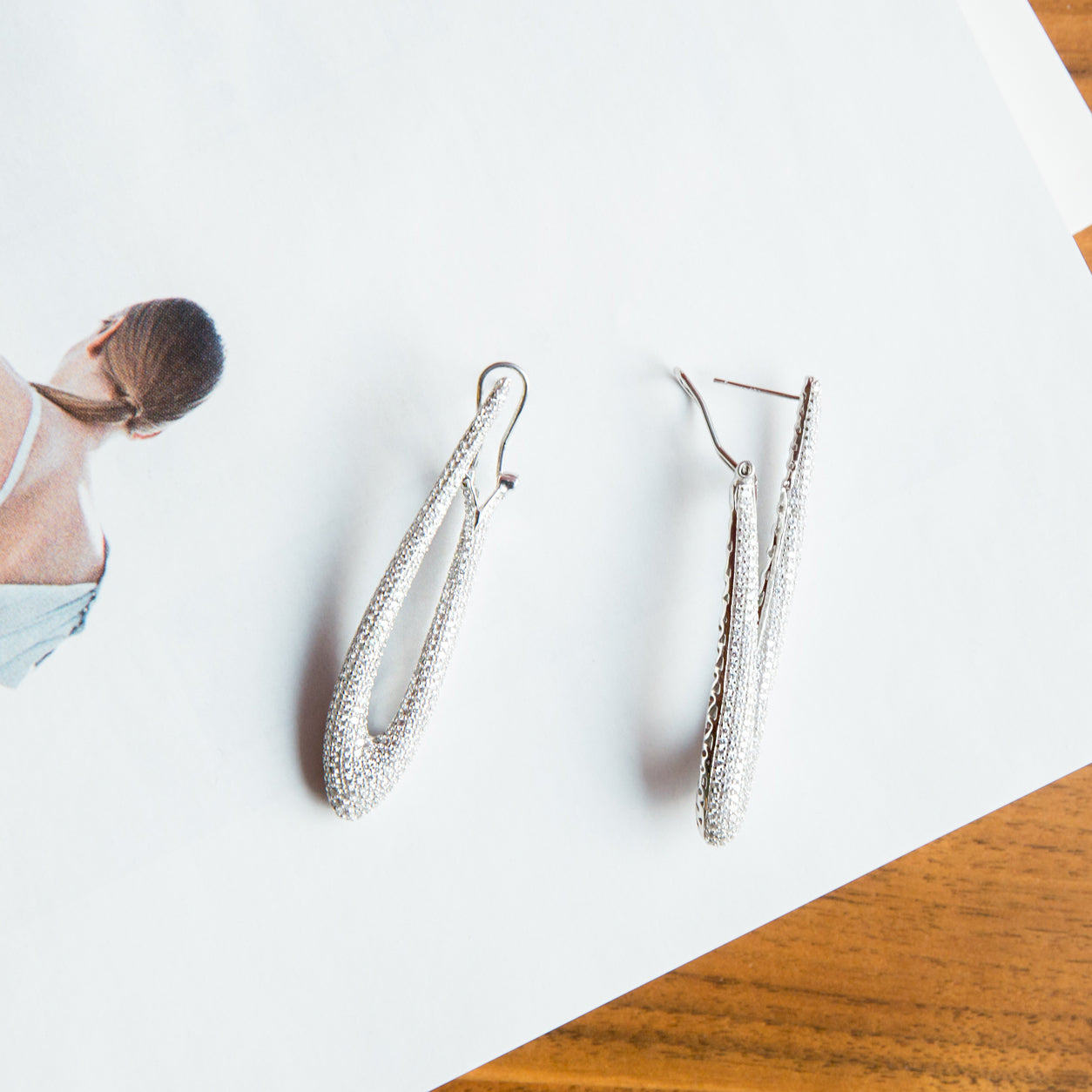 Jennifer Silver Earrings