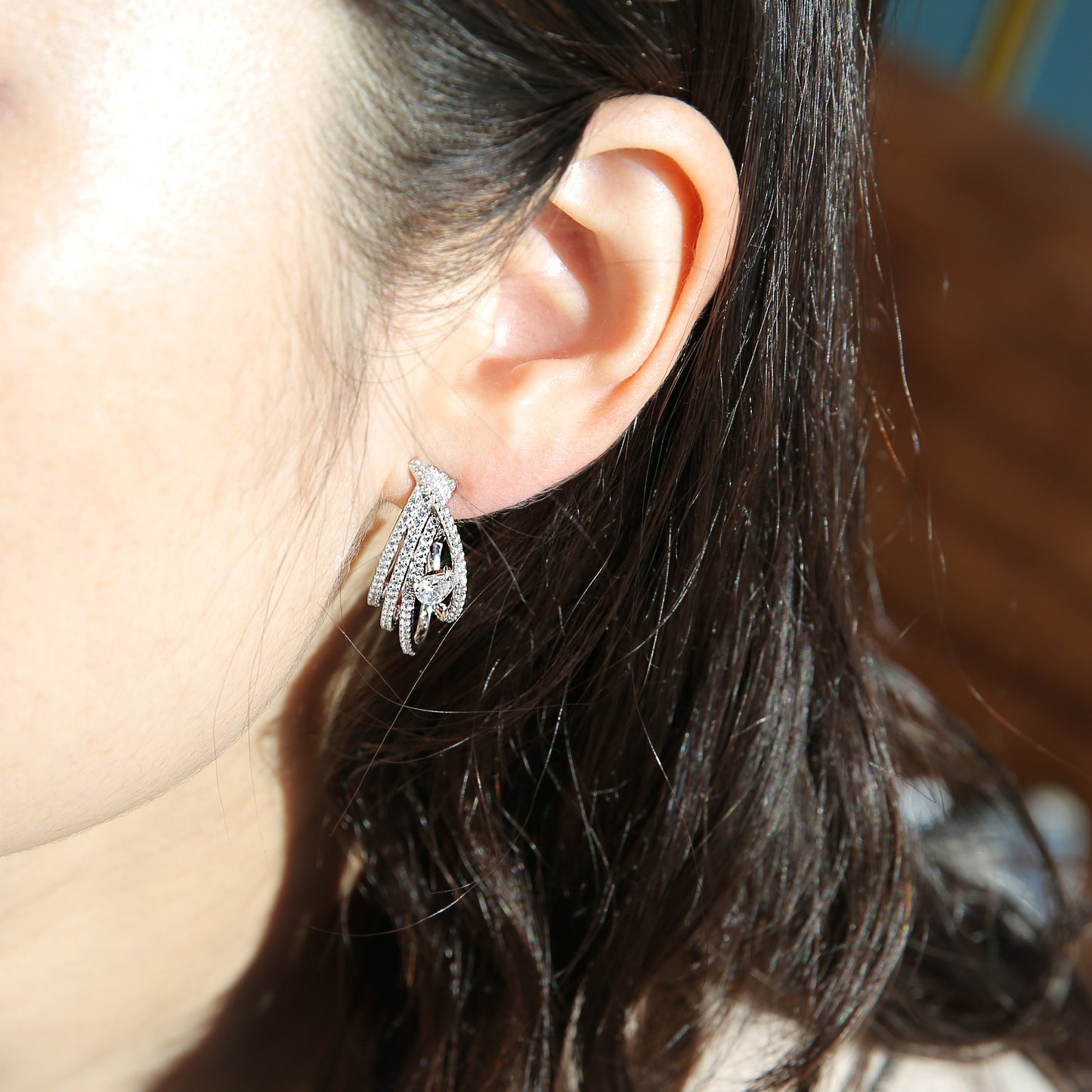 Jammy Pop Silver Earrings