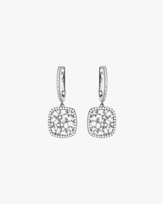 Emilia Sparkle Silver Earrings