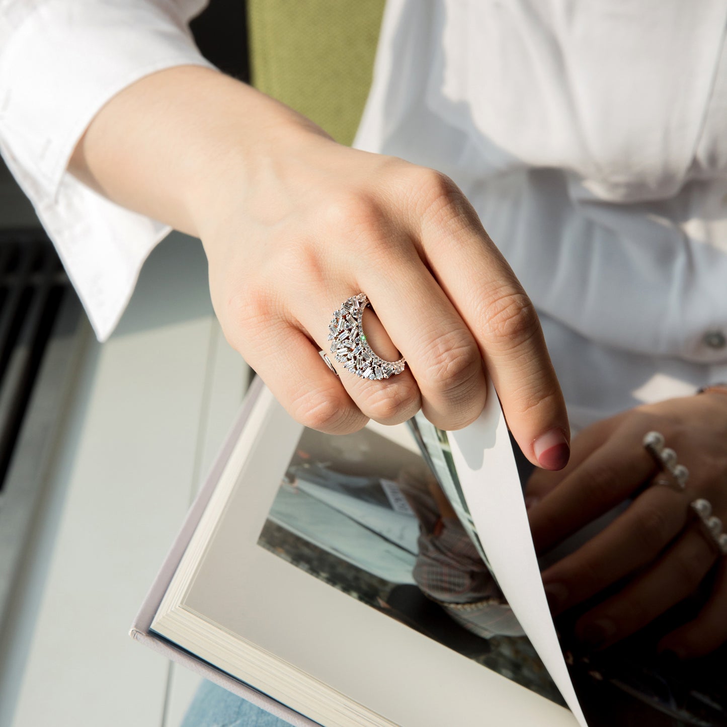Louell Silver Ring
