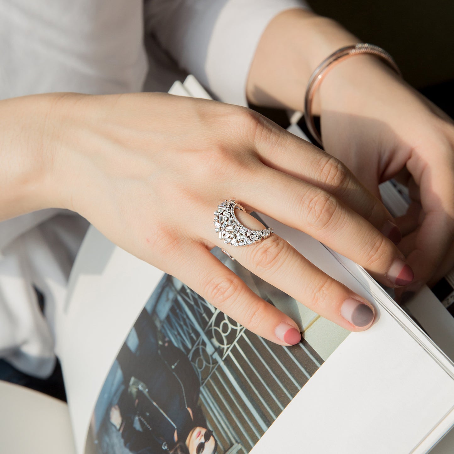 Louell Silver Ring